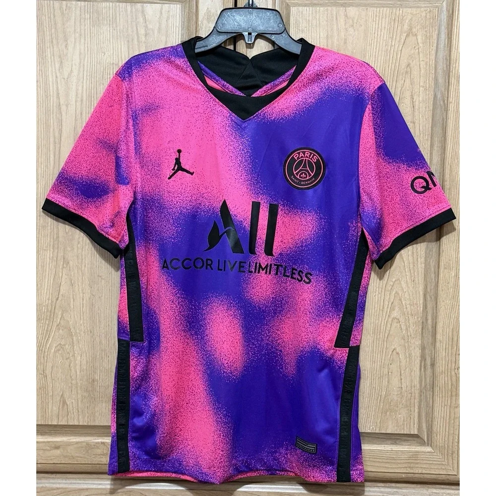 PSG Neymar Jr 10 Jersey Mens Medium Paris Saint Germain Nike Jordan 2020 2021